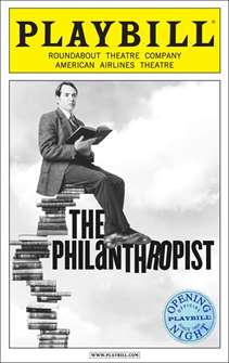 The Philanthropist Limited Edition Official Opening Night Playbill 